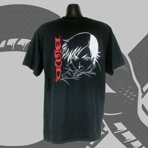 Vintage Anime T-Shirt Blood+ 2005 Men's Large Black